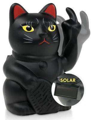 Obrázok produktu pre Miniatúrna figúrka japonskej mačky, 10 cm, dekorácia do domácnosti