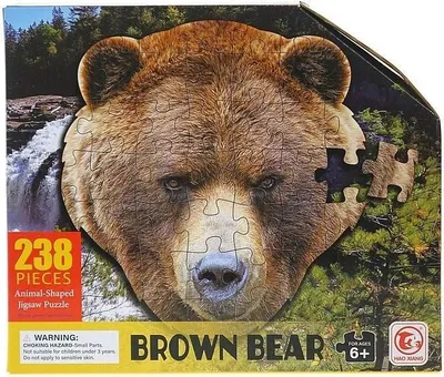 Obrázek produktu pro Puzzle 238 - Medvěd (hračka, puzzle)
