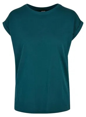 Produktbild von Urban Classics - T-Shirt Überschnittene Schulter für Damen TN574 (M) (Jasper)