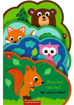 Produktbild von Mein Filz-Fühlbuch: Raschel, raschel! Wer wohnt im Wald?