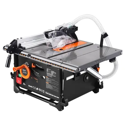 Produktbild von DOVAMAN Tischkreissäge 2000W, 98 % Staubabsaugung, 216 mm Sägeblatt, 0–45° Gehrung, 45–60 mm