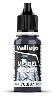 Obrázek produktu pro Vallejo 70.807, 17 ml, Modrá, Matný, Láhev