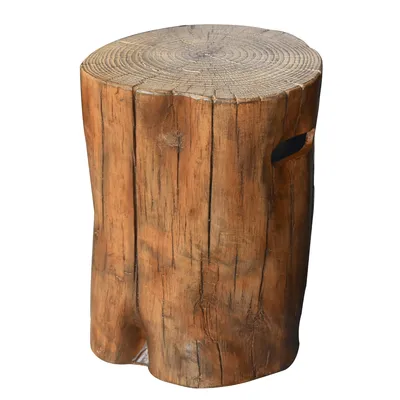 Produktbild von Elementi Abdeckung für Gasflaschen in Baumstamm-Optik braun 47 x 50 x 62 cm (L x B x H)