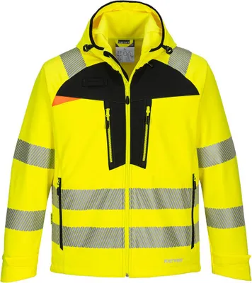 Produktbild von Softshell-Jacke Hv Dx4 – Größe XS – Gelb/Schwarz – Portwest