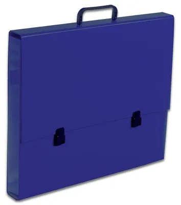 Produktbild von A3-Mappe mit Griff, 5 cm, Penmate, dunkelblau