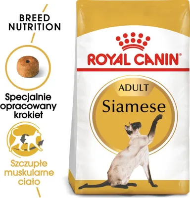 Zdjęcie produktu dla Royal Canin Siamese, Dorosły, Syjamski, Drób, 2 kg, Zawiera przeciwutleniacze