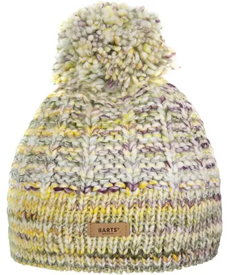 Imagen del producto de Gorro de invierno para mujer Barts Mabbina, con pompón (talla única, color amarillo)