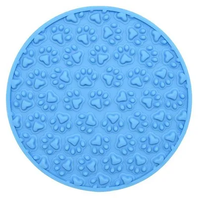 Produktbild von Anti-angst Pootvorm Pad für kleine Hunde - Wand- oder Bodenbefestigung - blau - 1 Stück