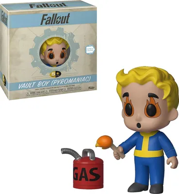 Produktbild von Funko Fallout 5 Star Vinyl Figur Vault Boy (Pyromaniac) 8 cm FK35533