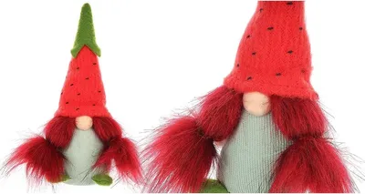 Obrázek produktu pro Jahodový skřítek 20cm dekorace jarní dívky
