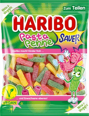 Immagine prodotto di HARIBO 10054475 HARIBO Pasta Penne SAUER Fruchtgummi 160,0 g