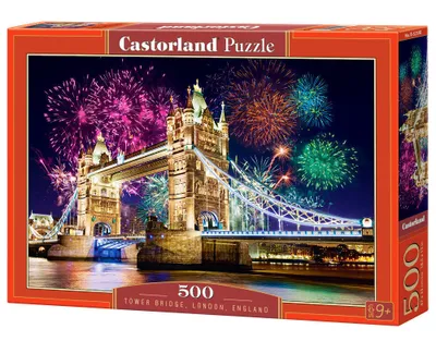 Produktbild von Castorland Tower Bridge, England 500 pcs, 500 Stück(e), Stadt, 9 Jahr(e)