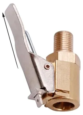 Immagine prodotto di Valvola dell'aria per auto, struttura in ottone, raccordo rapido, filettatura 8 mm, 1 pezzo