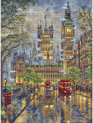 Produktbild von Letistitch Kreuzstich Set "Der Palast ", Zählmuster, 44x33cm