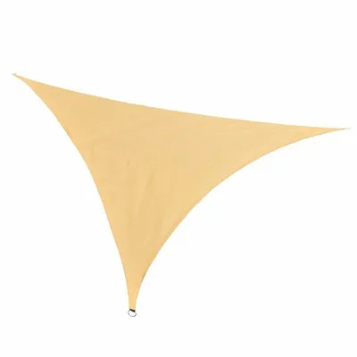 Obrázok produktu pre Tieniaca plachta, trojuholníková, polyetylén, béžová