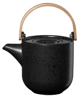 Productafbeelding van ASA Theepot met houten handvat, Coppa Kuro, zwart, klein, 600 ml