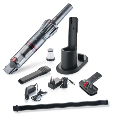 Produktbild von Genius Invictus One 1.0 Handstaubsauger 12-TLG grau - Handsauger beutellos & kab