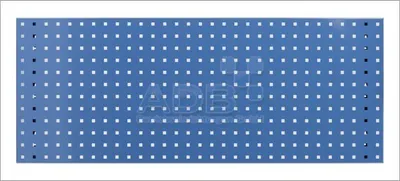Produktbild von Lochwand, L1177 x B456 mm, Lichtblau (RAL 5012)