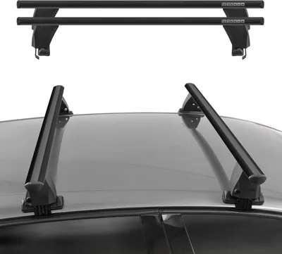 Produktbild von Menabo Dachträger Grundtäger für Lexus UX ZA10 2018-2025 ABE Alu Schwarz 2x
