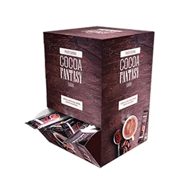 Produktbild von Jacobs Cocoa Fantasy Dark Sticks Kakaobohnen Trinkschokolade 100x24g