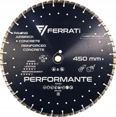 Productafbeelding van Ferrati Performante, diamantschijf voor het zagen, 450 mm