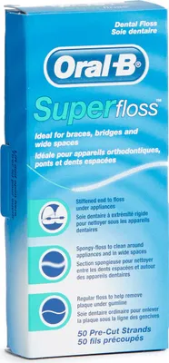 Produktbild von Oral-B Superfloss 50 Fäden