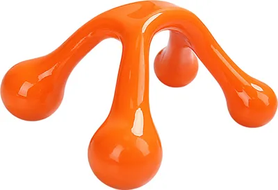 Produktbild von Hand-Ganzkörpermassagegerät mit 4 Beinen, Druckpunkt, Tiefengewebe, Muskelkater, Erholung, Physiotherapie, Schulter, Arm, Nacken, Rücken, Füße, Massagegerät