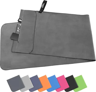Immagine prodotto di Asciugamano in microfibra per lo sport, dimensioni 120 x 50 cm, compatto e ad asciugatura rapida