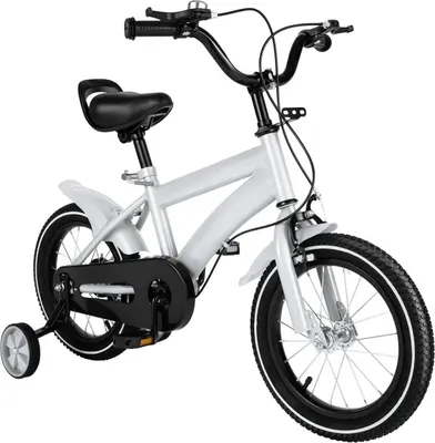 Produktbild von Kinderfahrrad - 2-rädriges Fahrrad - Alter 7–12 Jahre - Traglast 20 kg -  - Ohne Stützräder - Weiß