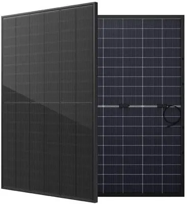 Produktbild von Balkonkraftwerk 1840 Watt (460W Pro Glas-Glas Module, Full Black) mit 2000 Watt WiFi-Wechselrichter – Komplettset