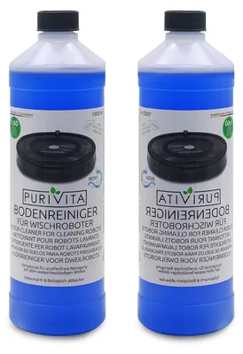 Produktbild von Purivita Wischroboter Bodenreiniger Reinigungsmittel 2x1L