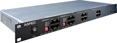 Image de AGFEO Telefonanlage ES628IT  (19"-Gehäuse)