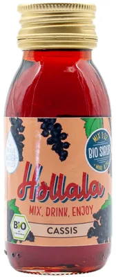 Produktbild von HOLLALA - Sirup Cassis 60ml