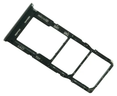 Produktbild von Samsung Galaxy A13 (SM-A136B) Sim Karten Halter Tray Fach, Schwarz