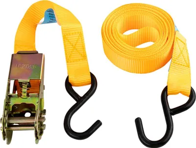 Zdjęcie produktu dla NEO TOOLS Pas napinający z grzechotką 25 mm x 4,5 m Nośność 500 kg Poliester Wytrzymały i trwały Idealny do bezpiecznego transportu