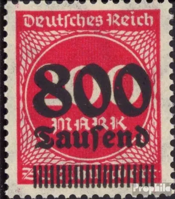 Produktbild von Briefmarken Deutsches Reich 1923 Mi 303 gestempelt Hochinflation