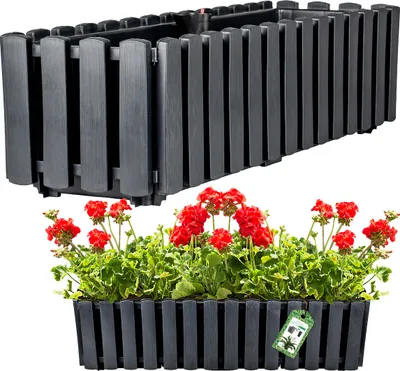 Produktbild von BOARDEE FENCYCASE Gartenbox - anthrazit DDEF600-S433 Prosperplast