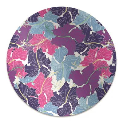Obrázek produktu pro Kulatá ochranná podložka pod podlahu - Ochranná podložka pod židli - Podložka pod podlahu - 140x100 cm - Ibishek