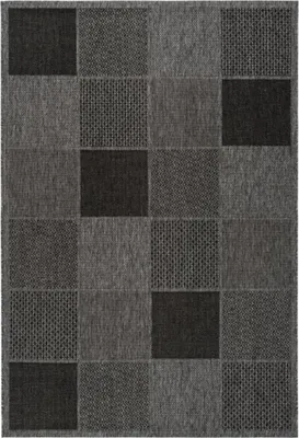 Image de Tapis Kilim rectangulaire tissé pour l'extérieur LYN45 SUNSAU 5