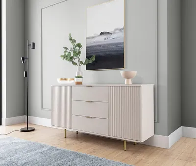 Produktbild von NOBIA KOMMODE K2D3SZ Schränk, Mehrzweckschrank Sideboard (Kaschmir)