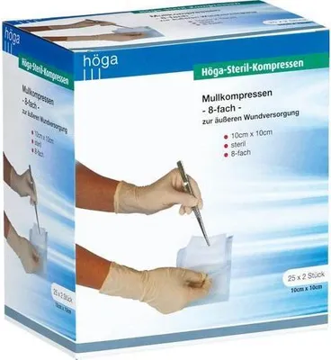 Immagine prodotto di Höga compresse sterili 10x10cm 25X2 pz