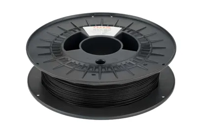 Produktbild von NuNus TPU Filament 1,75mm schwarz Flexible Filament 90A (0,5kg Schwarz),Weich & dehnbar, langlebig, einfach zu drucken