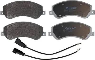 Produktbild von QUARO Bremsbeläge Satz Vorne Bremsklötze für FORD Transit Mk6 Kasten (V347, V348, FA) QP2247