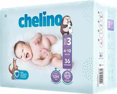 Produktbild von Chelino Wegwerfwindeln (36 Stück)