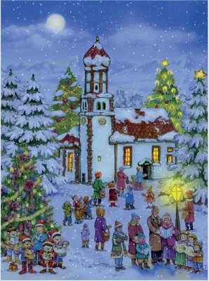 Produktbild von Adventskalender "Weihnachtskapelle"