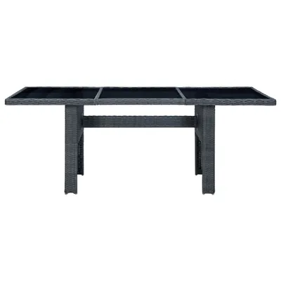 Produktbild von VidaXL 313309, Schwarz, Grau, 2000 mm, 1000 mm, 740 mm