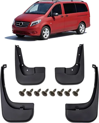 Produktbild von Schmutzfänger 4er-Set passend für MERCEDES V-CLASS W447 2014+