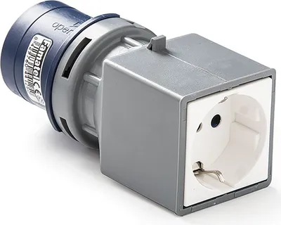 Produktbild von Famatel 13910 2p+t-stecker 2p Ttl-steckeradapter Silber One Size / EU Plug 220V Silber One Size