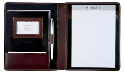 Produktbild von Schreibmappe A5, Monaco Antik dunkelbraun