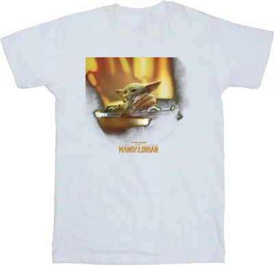 Obrázok produktu pre Star Wars - Pánske tričko "The Mandalorian" BI47434 (L) (White)